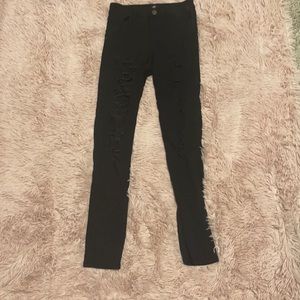 black ripped jeans from 926 jeans